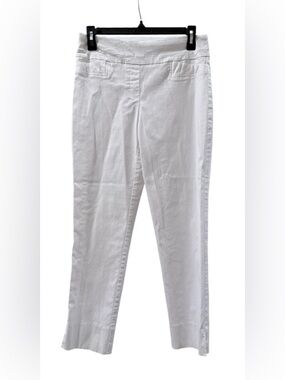 Renuar Spring women’s 4 pull on white ankle pants